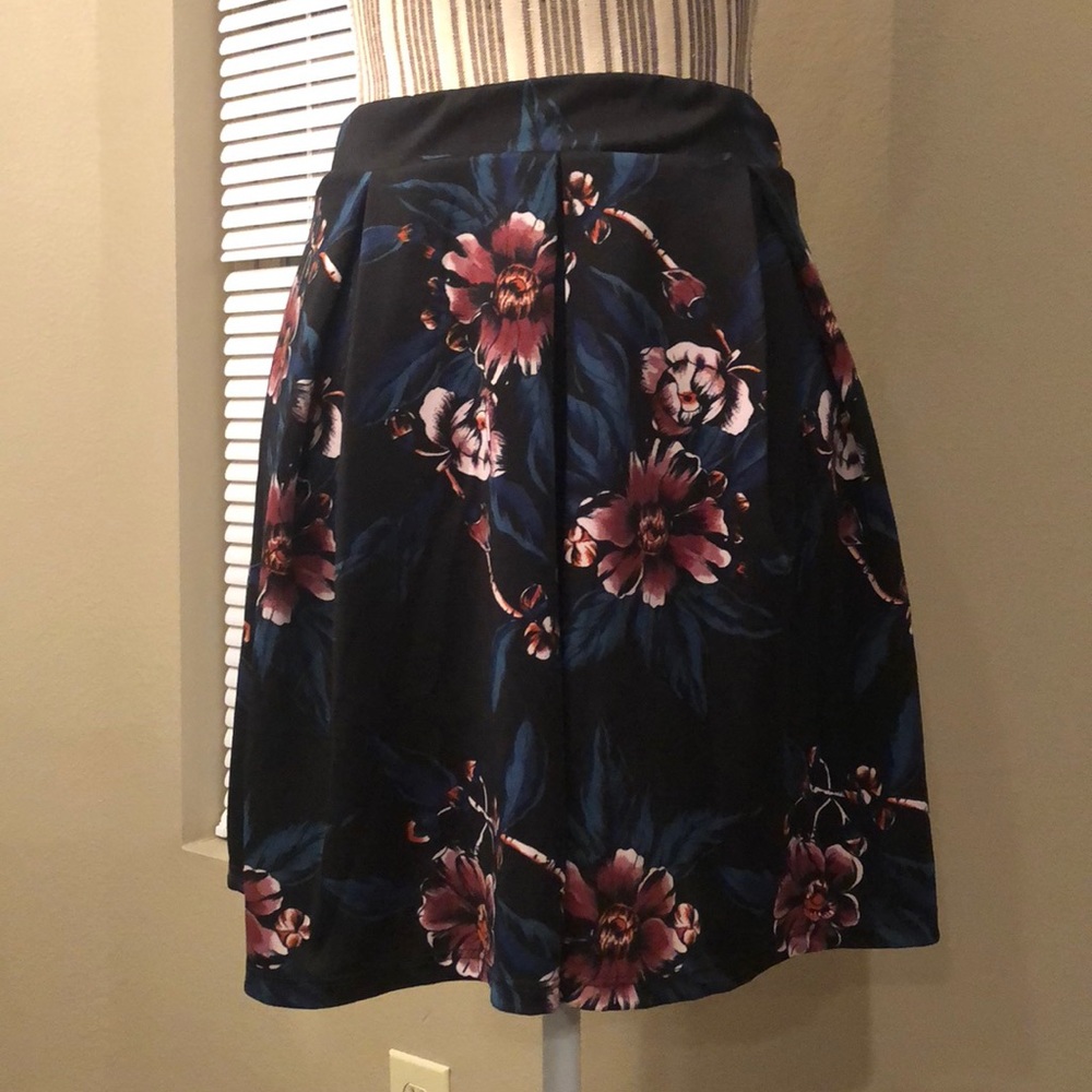 Charlotte Russe Floral Skirt